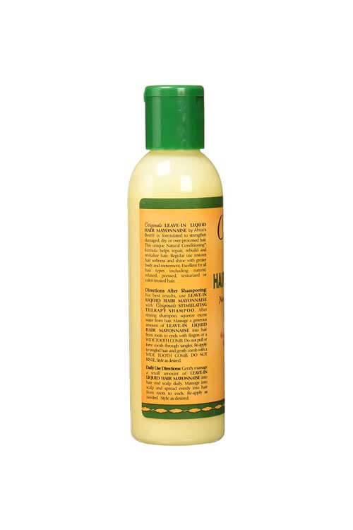 AFRICA’S BEST ORIGINALS LEAVE-IN LIQUID HAIR MAYONNAISE 6 OZ.