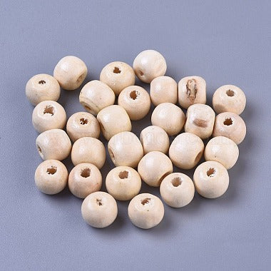 WOODEN JUMBO HAIR BEADS