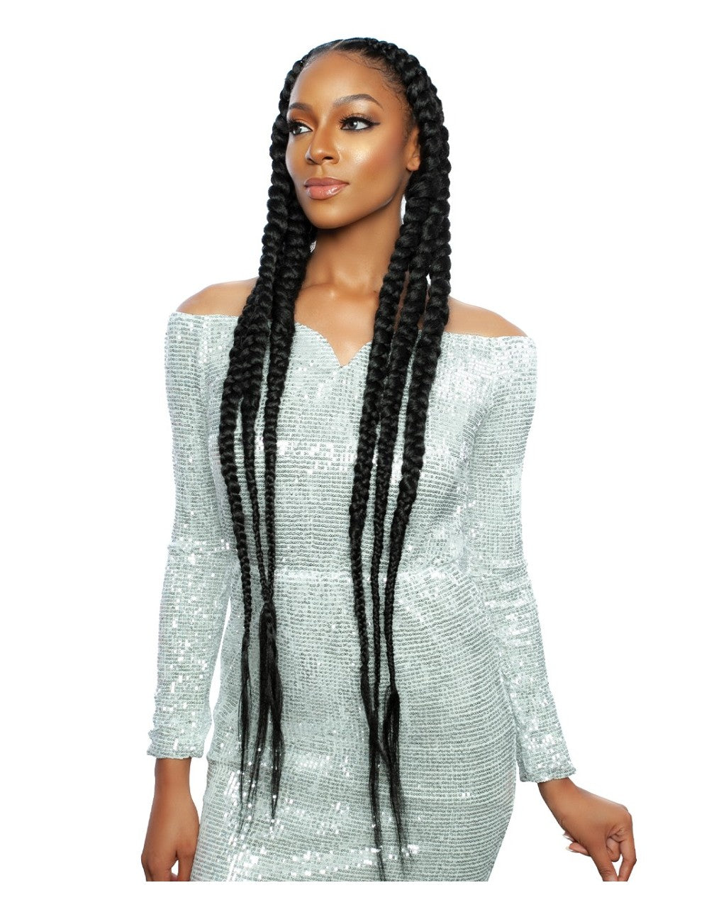 Afri Naptural I Define Easy Pre-Stretched Braid 64" - 3X (BRD309)