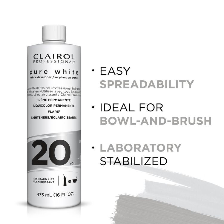 CLAIROL PURE WHITE VOLUME 16 OZ.