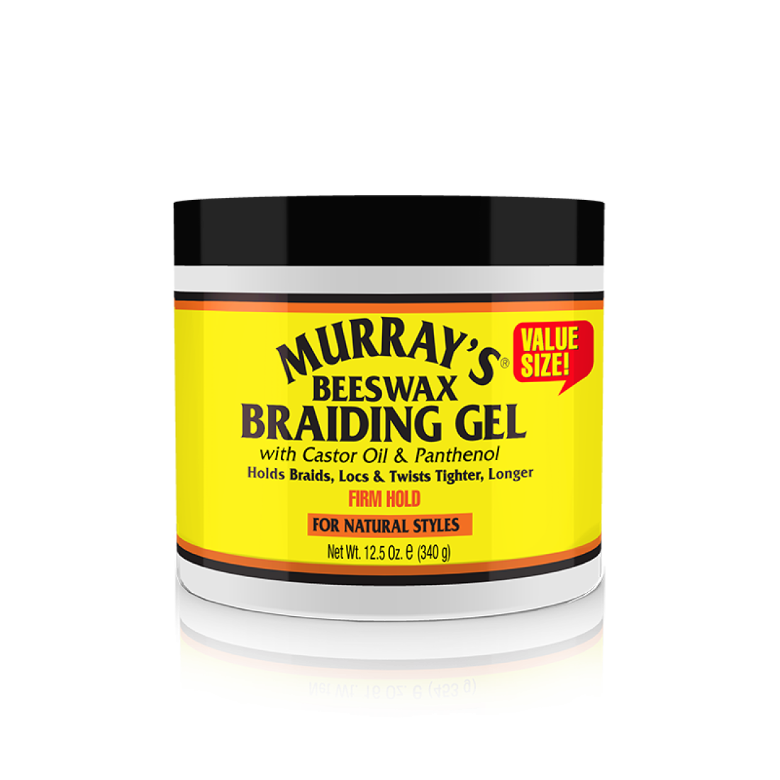 MURRAY'S 4 NATURALS BRAIDING GEL 12 OZ.