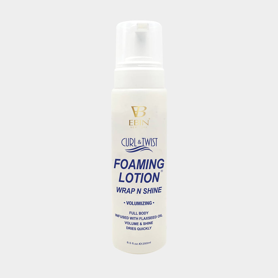 EBIN CURL & TWIST FOAMING LOTION 8 OZ.