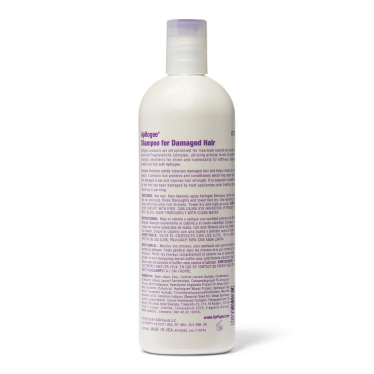 APHOGEE SHAMPOO FOR DAMAGED HAIR 16 OZ.