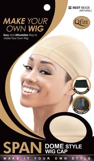 QFITT SPAN DOME STYLE WIG CAP