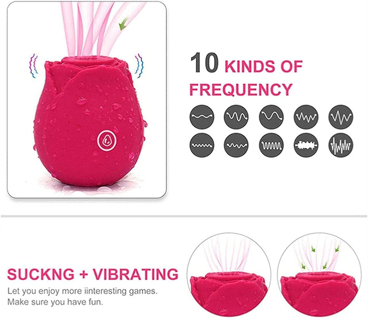 SILICA GEL ROSE TOY