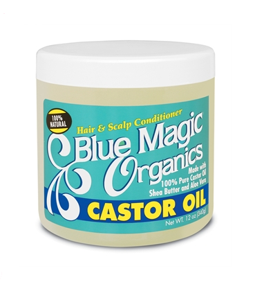 BLUE MAGIC ORIGINAL CASTOR OIL HAIR & SCALP CONDITIONER 12 OZ.