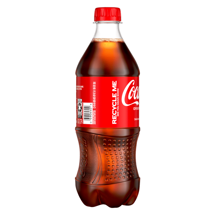 COCA-COLA SODA - 20 FL OZ.