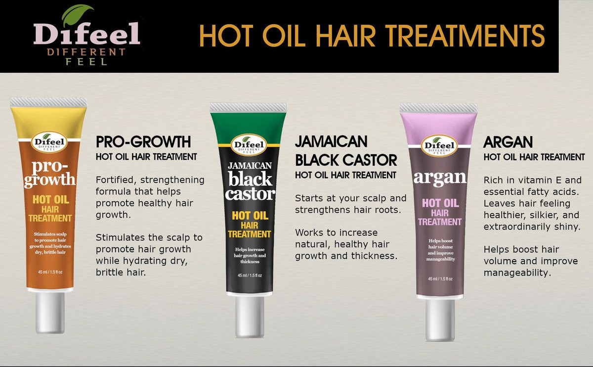 DIFEEL HOT OIL HAIR TREATMENT 1.5 OZ.
