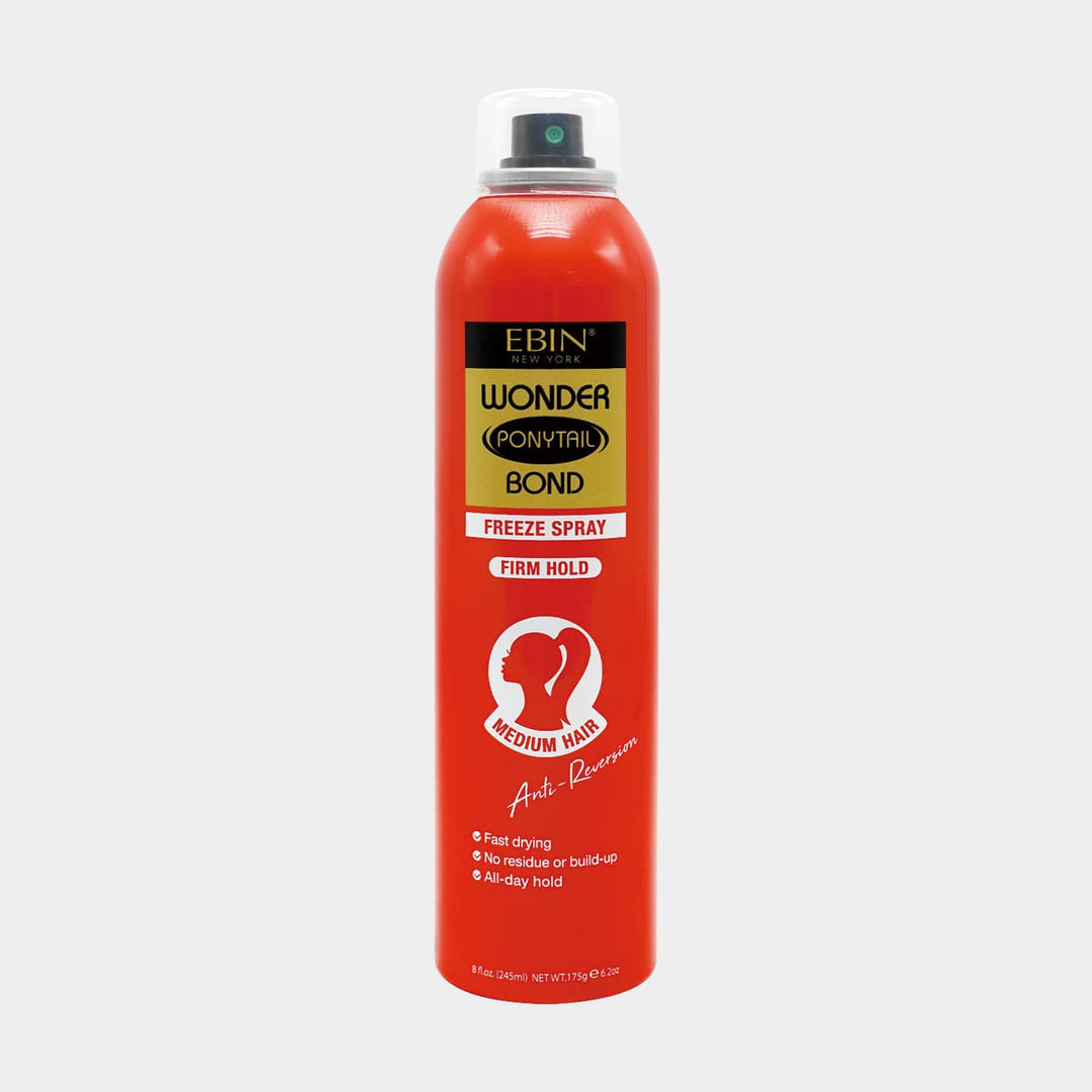 EBIN WONDER PONYTAIL BOND FREEZE SPRAY 8 OZ.