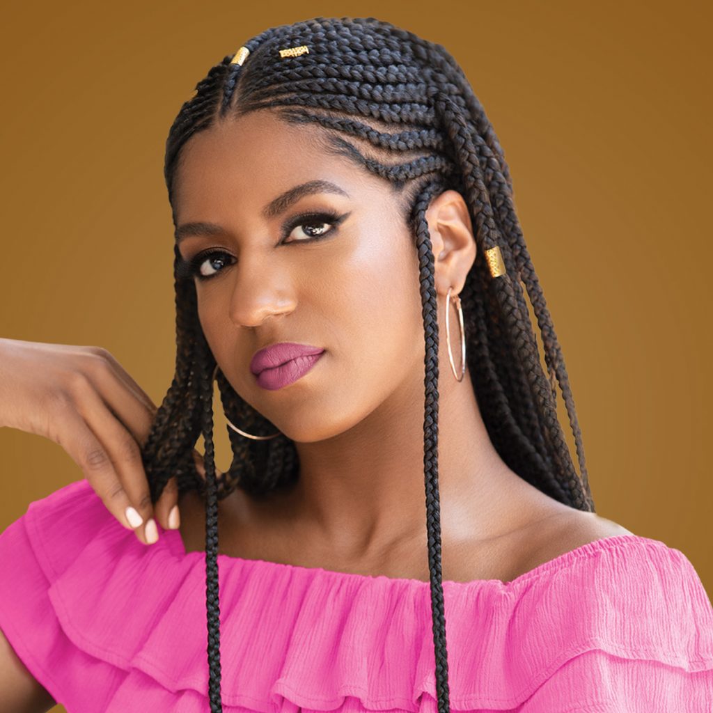 AFRICAN PRIDE BLACK CASTOR MIRACLE BRAID, LOC & TWIST GEL, 8 OZ.