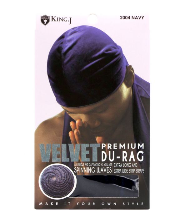 KING.J PREMIUM VELVET DU-RAG