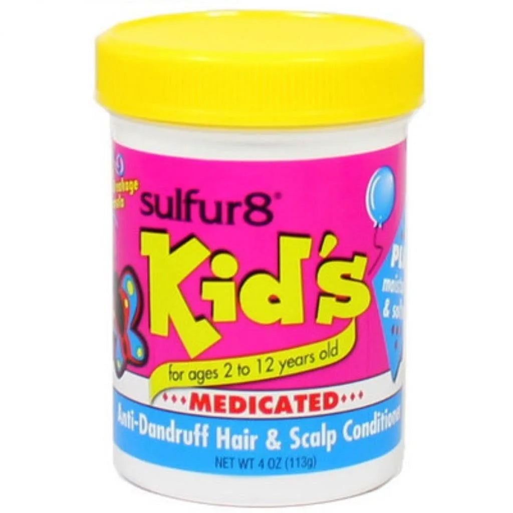 SULFUR8 KID'S MEDICATED ANTI-DANDRUFF HAIR & SCALP CONDITIONER 4 OZ.