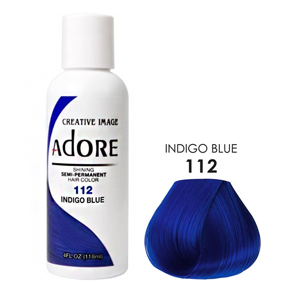 ADORE SEMI-PERMANENT HAIR COLOR 4 FL.OZ.