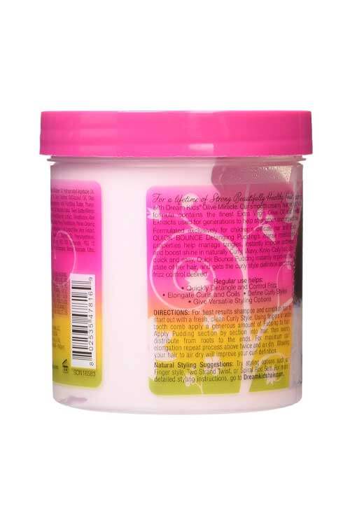 DREAM KIDS OLIVE MIRACLE QUICK BOUNCE DETANGLING PUDDING 15 OZ.