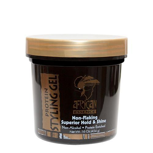 AFRICAN ESSENCE NON-FLAKING STYLING GEL BLACK (PROTEIN)