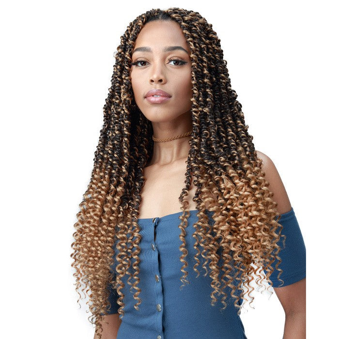 Bobbi Boss Knotless Passion Twist Crochet Braid 24" - 2X