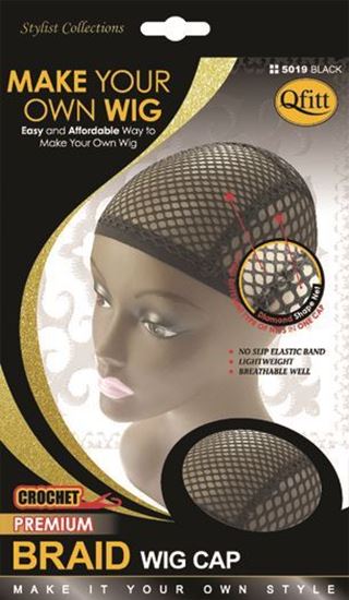 Qfitt Crochet Premium Braid Wig Cap