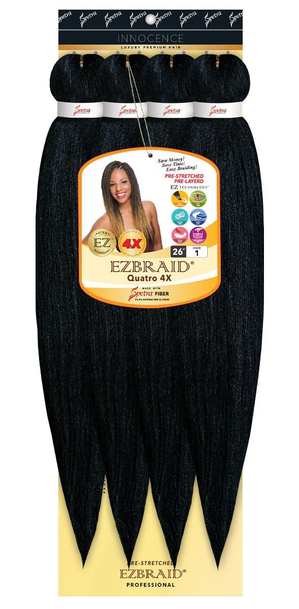 Hairland Ezbraid Pre-Stretched EZBRAID QUATRO 26”- 4X