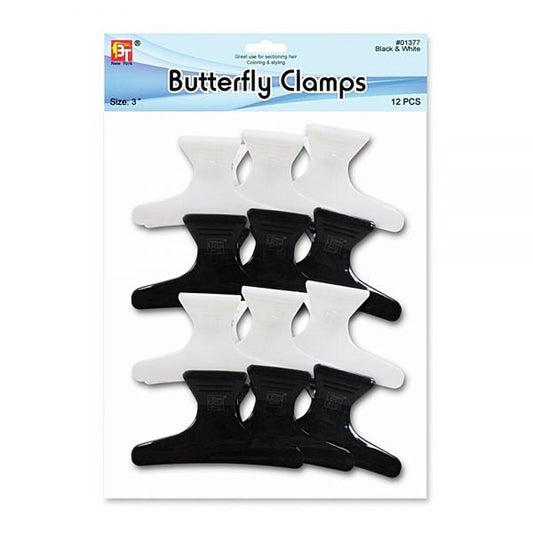 BUTTERFLY CLAMPS 12 PCS 3″