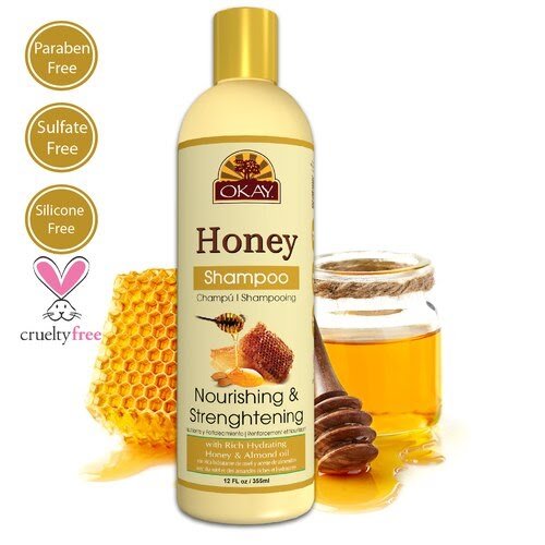 OKAY HONEY NOURISHING SHAMPOO, 12OZ