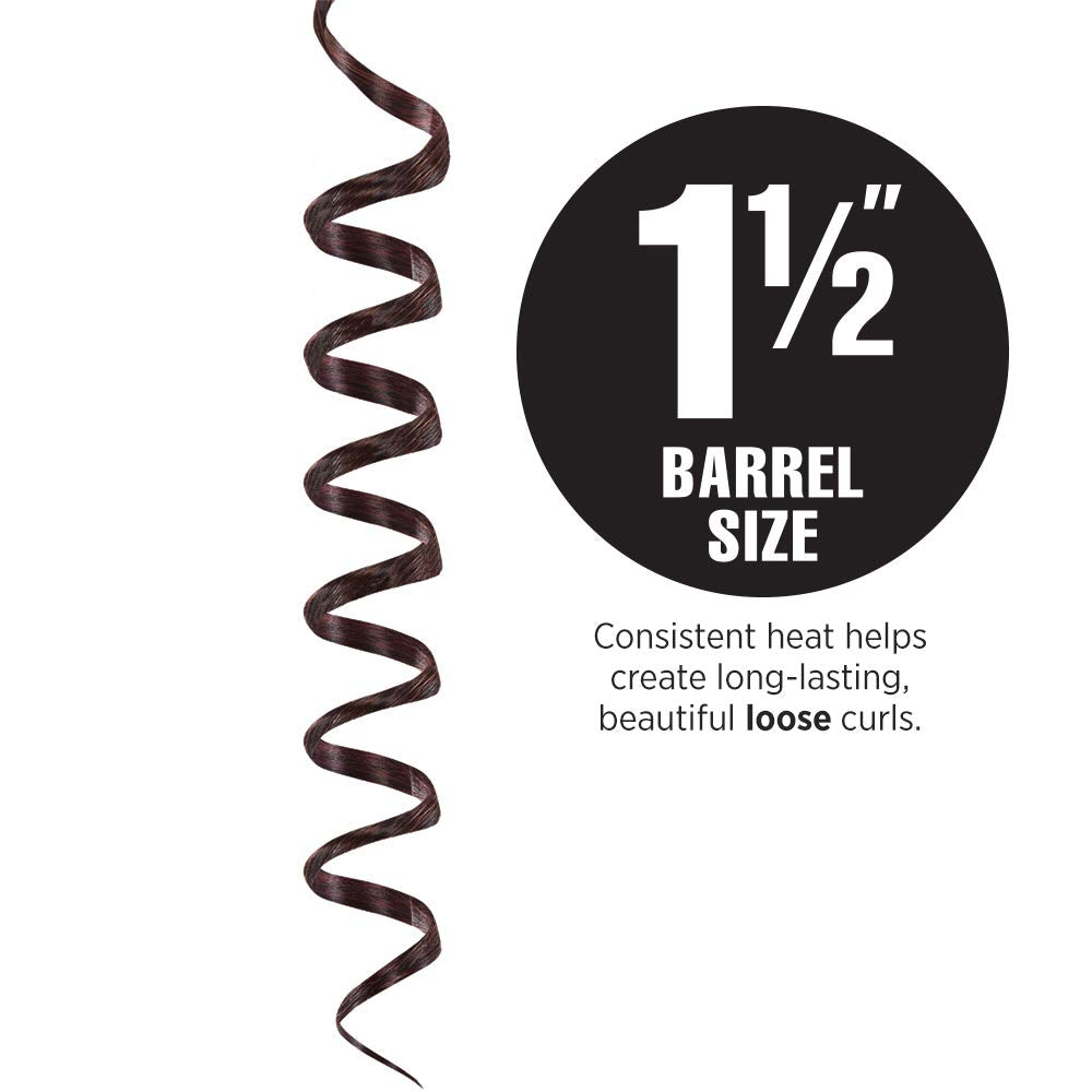 HOT TOOLS PROFESSIONAL 24K GOLD SPRING CURLING IRON 1.5" (HTC1102}