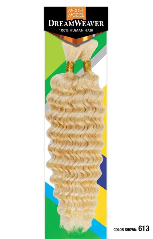Model Model Dream Weaver 100% Human Hair Deep Bulk 18"
