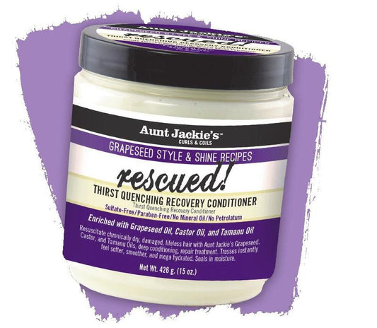 AUNT JACKIE’S RESCUED! THIRST QUENCHING RECOVERY CONDITIONER 15OZ