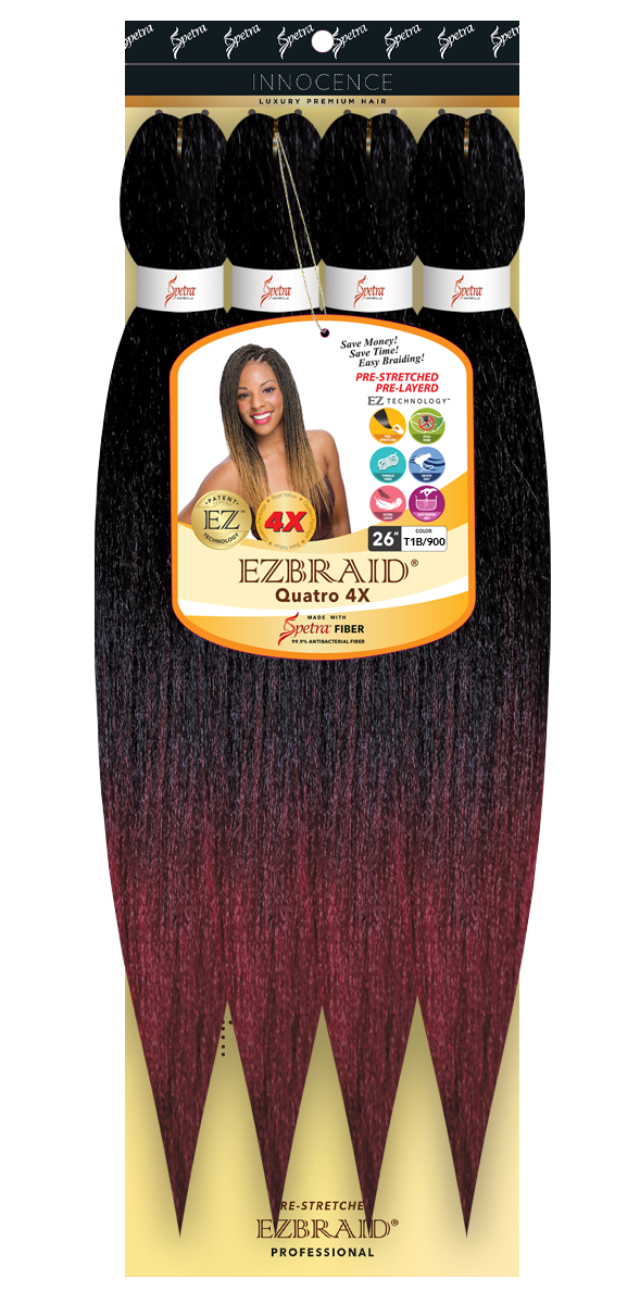 Hairland Ezbraid Pre-Stretched EZBRAID QUATRO 26”- 4X