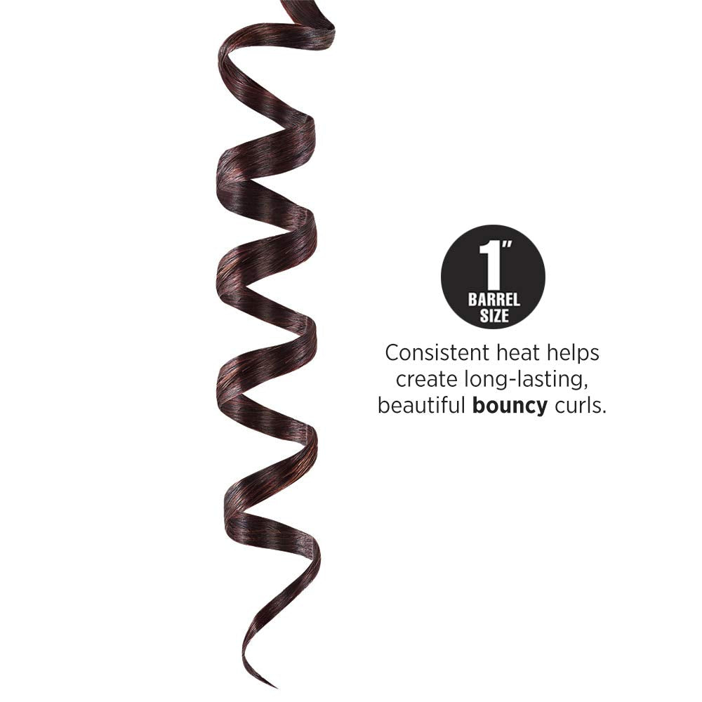 HOT TOOLS PROFESSIONAL 24K GOLD SPRING CURLING IRON 1" (HTC1181}