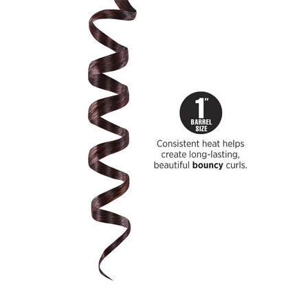 HOT TOOLS PROFESSIONAL 24K GOLD SPRING CURLING IRON 1" (HTC1181}