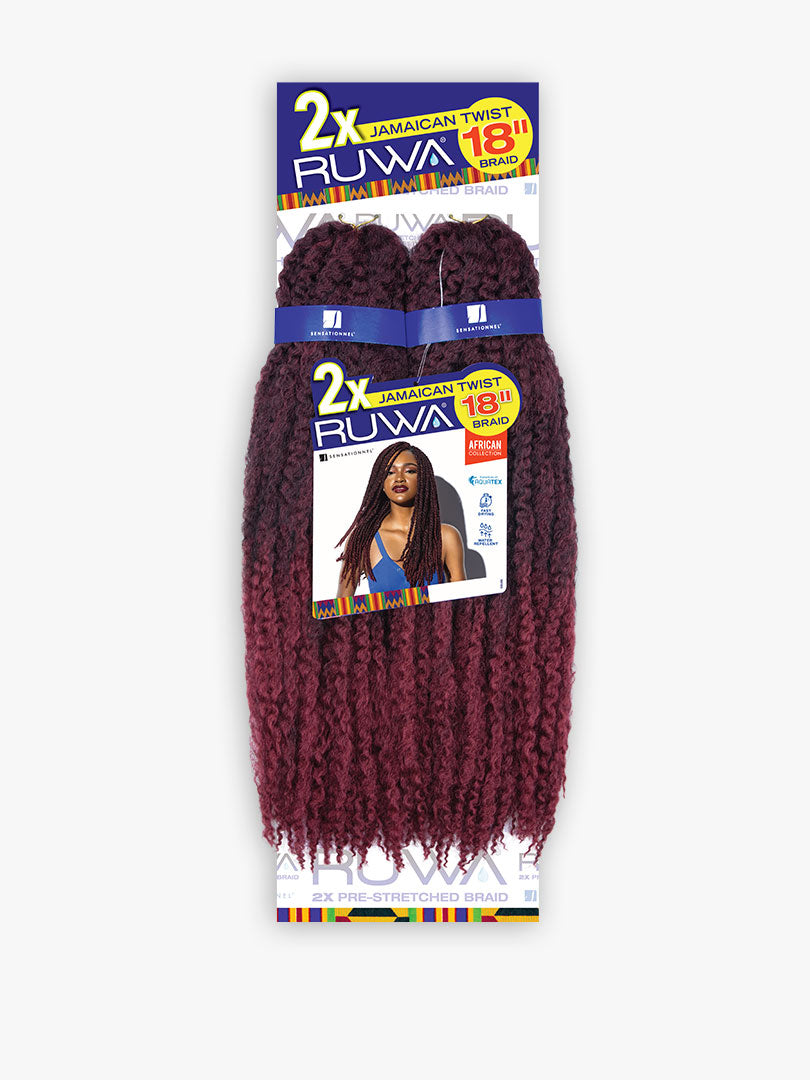 Sensationnel Ruwa Jamaican Twist 18″ - 2X