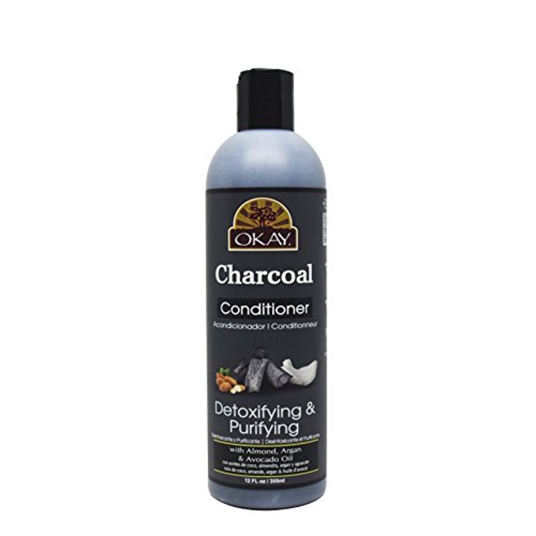 Okay Conditioner Charcoal Detoxifying & Purifying - 12oz.