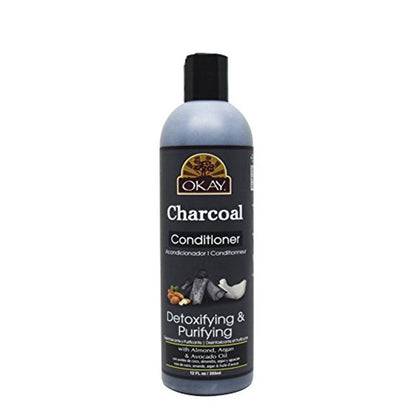 OKAY CHARCOAL DETOXIFYING & PURIFYING CONDITIONER 12OZ