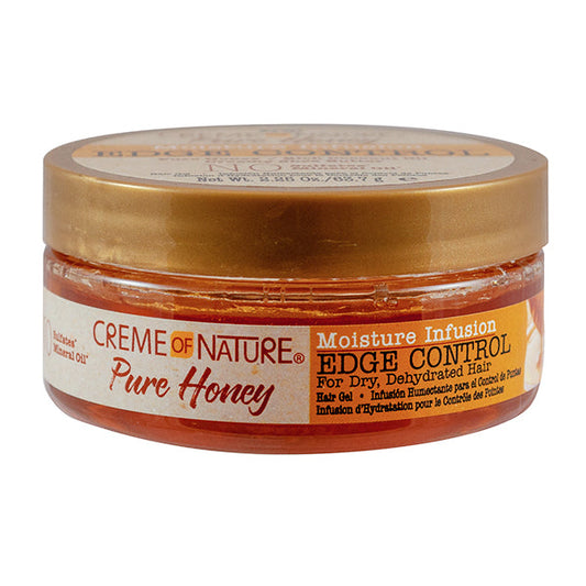 CREME OF NATURE PURE HONEY MOISTURE INFUSION EDGE CONTROL, 2.25oz