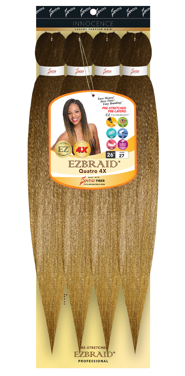 Hairland Ezbraid Pre-Stretched EZBRAID QUATRO 26”- 4X