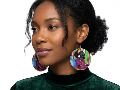 Beauty Town African Culture Earrings