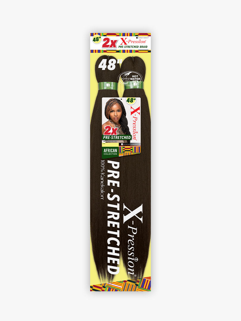 SENSATIONNEL 2X X-PRESSION PRE-STRETCHED BRAID 48″
