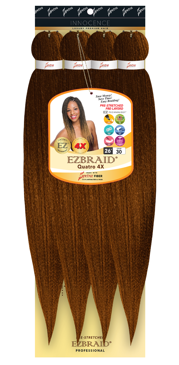 Hairland Ezbraid Pre-Stretched EZBRAID QUATRO 26”- 4X