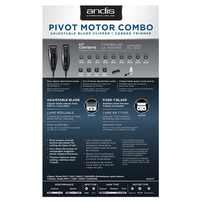 ANDIS PIVOT MOTOR COMBO