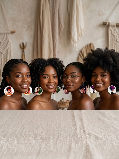 Beauty Town African Culture Earrings