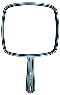 DIANE MEDIUM TV MIRROR 7" X 10 1/2" BLACK