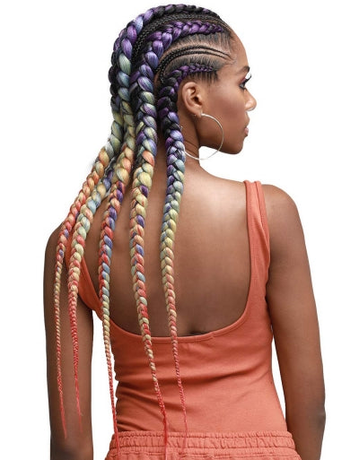 BOBBI BOSS JUST BRAID PRE-FEATHERED 54"