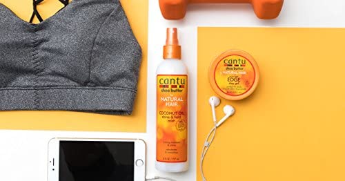 CANTU SHEA BUTTER FOR NATURAL HAIR COCONUT OIL SHINE & HOLD MIST 8OZ