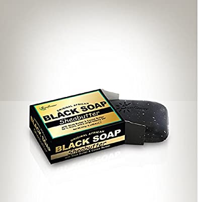 AFRICAN BLACK SOAP, SHEA BUTTER
