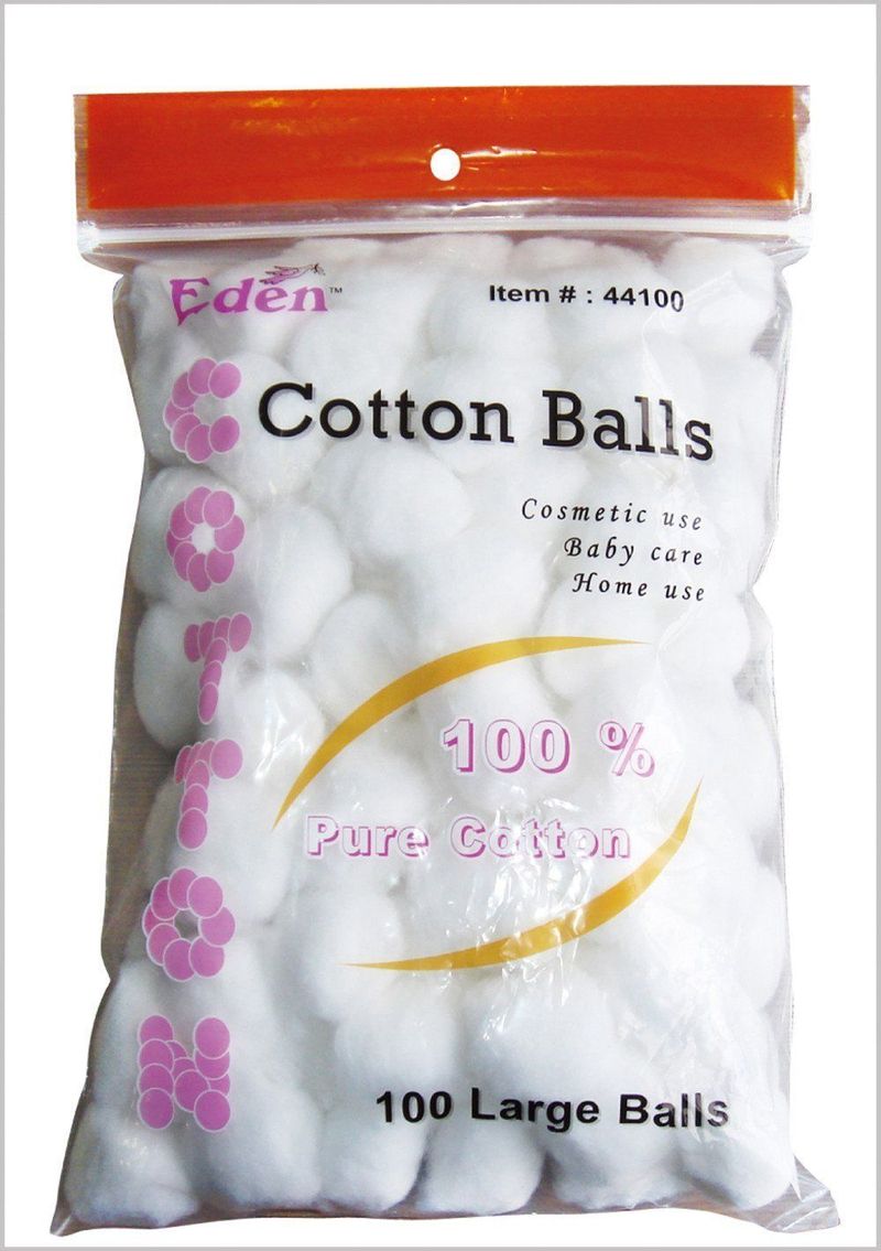 EDEN LARGE COTTON BALLS 100PC