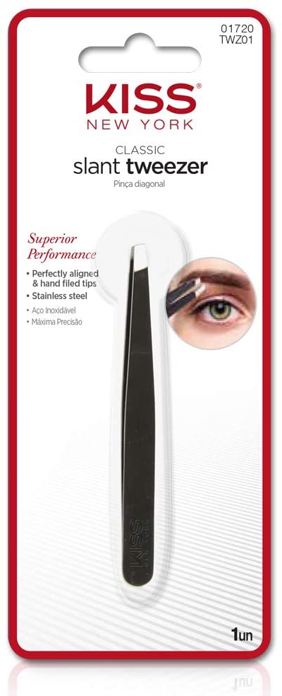 KISS PREMIUM PRECISION TWEEZER SLANT TIP (PC)