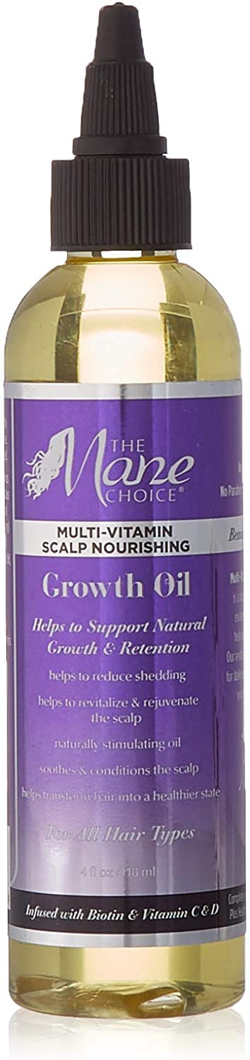 THE MANE CHOICE HAIR GROWTH OIL 4 OZ