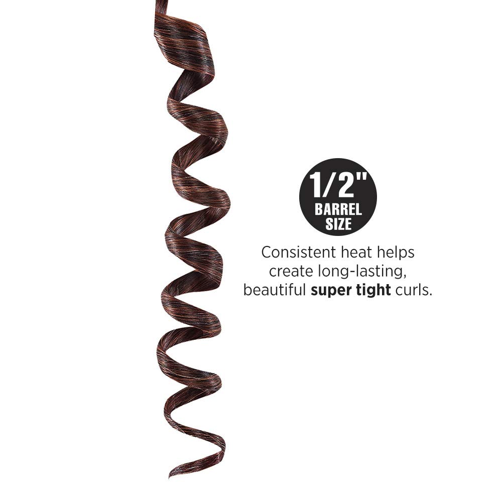 HOT TOOLS PROFESSIONAL 24K GOLD SPRING CURLING IRON 1/2" (HTC1103}