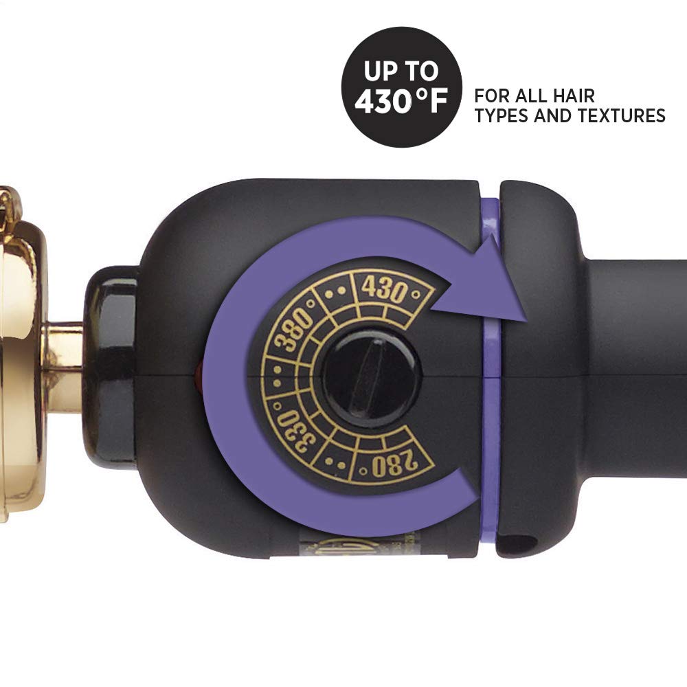 HOT TOOLS PROFESSIONAL 24K GOLD SPRING CURLING IRON 1/2" (HTC1103}