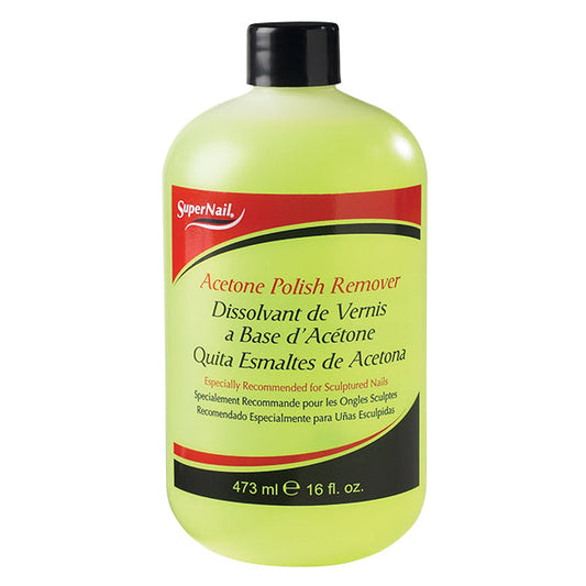 SUPERNAIL ACETONE POLISH REMOVER, 16 FL.OZ.